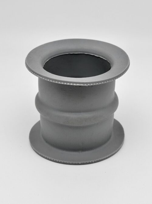 Fabric-reinforced rubber sleeve