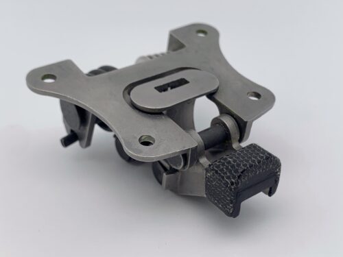 Latch Assembly Over Molded With Fabric Reinforced Rubber